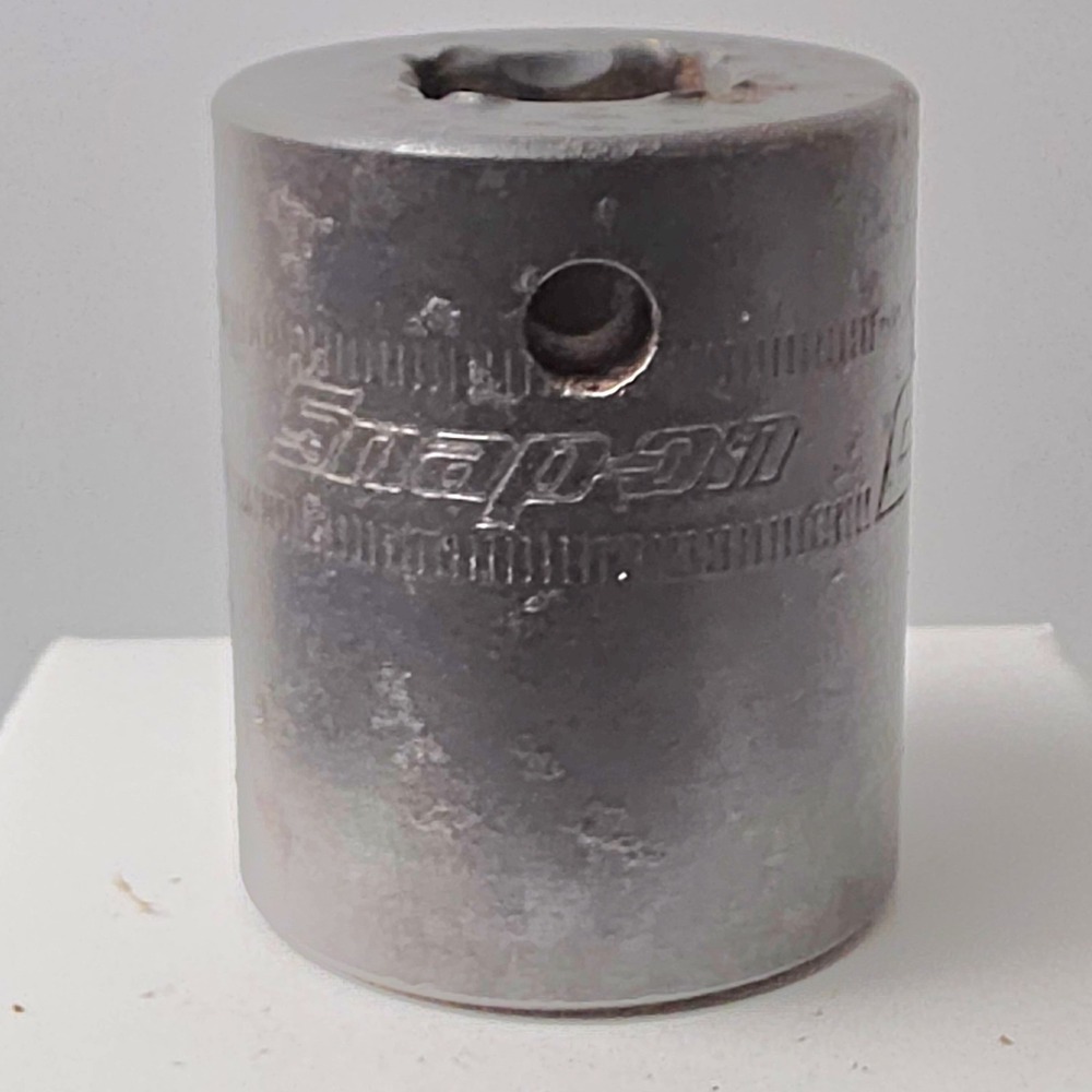 Snap-on Tools USA 1/2" Drive 21mm 6 Point Impact‎ Socket IMM210 Used #0587